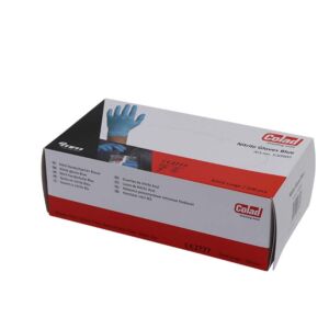 Gants Jetables Nitrile Bleus Taille L 100pcs