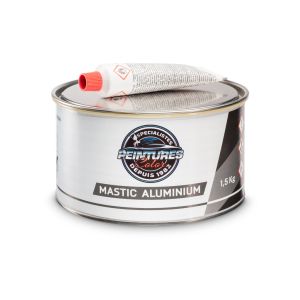Mastic Métallisé Carrosserie 1,5kg – Haute Adhérence pour Réparations Auto | Filler Renforcé Métal