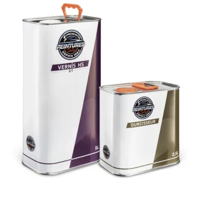Kit Vernis Acrylique Polyuréthane HS 2:1 + Catalyseur – Carrosserie Auto